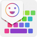 logo for iKeyboard - emoji, ad-free emoticons