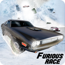 logo for Furious Death Car Snow Racing: Armored Cars Battle