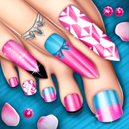 poster for Nail Art Fashion Salon: Manicure and Pedicure Game