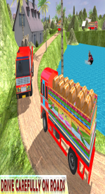 screenshoot for Indian Cargo Truck Driver Game