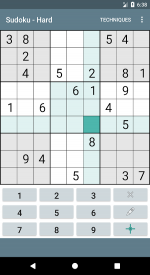 screenshoot for Sudoku