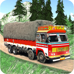 logo for Indian Cargo Truck Driver Game