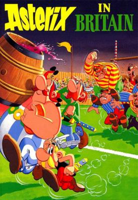 poster for Asterix in Britain 1986