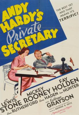 poster for Andy Hardy’s Private Secretary 1941